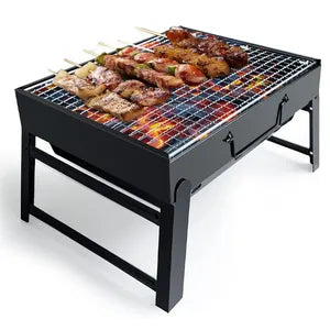 Churrasqueira a Carvão Portátil – O sabor do churrasco em qualquer lugar!